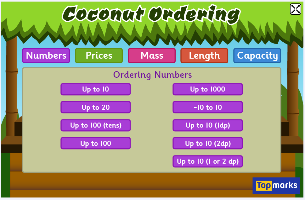 Coconut ordering content classconnect